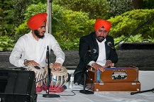 Invocation by Shri Jaswinder Singh Ji accompanied on Tabla by Shri Saminder Singh Ji, at the 'Baisakhi' celebrations hosted at the Embassy Residence on Saturday, June 3, 2017