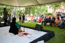 Baisakhisongs performed by Mr. Raj Nijjar (vocal) and Ms. Navjot Kaur (vocal) accompanied by Mr. Adnan Massod on Keyboard and Mr. Haroon on Tabla, at the 'Baisakhi' celebrations hosted at the Embassy Residence on Saturday, June 3, 2017