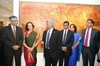 Ambassador Arun K. Singh's interaction with the Community in New York.on 5 June 2015.