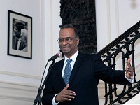 Welcome Remarks and Introduction of Performers by Minister M. Sridharan.