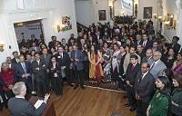 Members of AAPI, GWAPI and guests at the Embassy on March 27