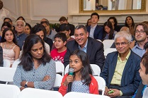Q&A Session at the cultural event titled "A Walk Through The Artist's Mind" presented by the Embassy of India, Washington, DC, at the Embassy premises on Friday, May 5, 2017.