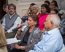 Q&A Session at the cultural event titled "A Walk Through The Artist's Mind" presented by the Embassy of India, Washington, DC, at the Embassy premises on Friday, May 5, 2017.