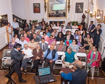 Q&A Session at the cultural event titled "Yoga and Meditation Revolutionising Research in Cognitive Sciences and Neurosciences" presented by the Embassy of India, Washington, DC, at the Embassy premises on Friday, May 19, 2017.