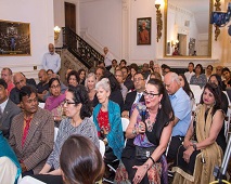 Q&A Session at the cultural event titled "Yoga and Meditation Revolutionising Research in Cognitive Sciences and Neurosciences" presented by the Embassy of India, Washington, DC, at the Embassy premises on Friday, May 19, 2017.