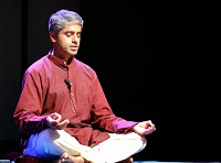 Mr. Jay Kalathil, Yoga Instructor, Chinmaya Mission(Somnath), conducting Yoga and Meditation Experiential Session.