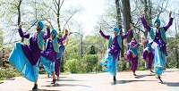 Bhangra dance performance by the Team 'Richmond di Raunak'. The team consisted of Sukhmani Dhillon, Mohith Dhillon, Manpreet Kaur, Rishma Singh, Yashnoor Sandhu, Aadi Sharma, Sanjeet Grewal and Mehtaab Khara.