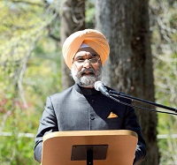 Welcome Remarks by Charge d'Affaires Ambassador Taranjit Singh Sandhu.