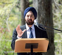 Speech by Dr. Manmohan Singh Kumar, Sikh scholar.