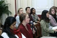 Students from the American University.