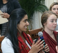 Students from the American University.