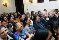 Guests in attendance - with Deepti Mukund, Shruthi Mukund, Lakshmi Swaminathan and Vinatha Kumar.