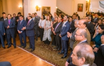 Members of AAPI, GWAPI and guests at the Embassy on May 3