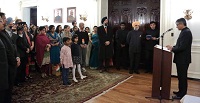 Remarks by Ambassador Arun K. Singh and reading of the President's Republic Day Message.