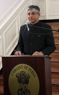 Remarks by Ambassador Arun K. Singh and reading of the President's Republic Day Message.