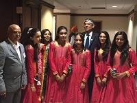 Ambassador Arun K. Singh at Federation of India event in Columbus