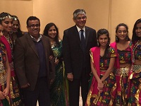 Ambassador Arun K. Singh at Federation of India event in Columbus