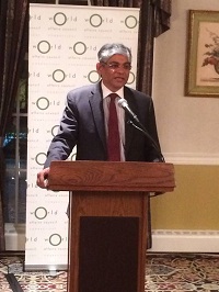Ambassador Arun K. Singh's address at World Affairs Council, Hartford, on November 5, 2015