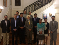 Photo 4 of Ambassador Taranjit Singh Sandhu, Charge d'Affaires briefed the delegation of FICCI's India-US Forum of Parliamentarians at the Embassy on September 12, 2016