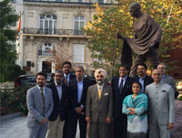 Photo 3 of Ambassador Taranjit Singh Sandhu, Charge d'Affaires briefed the delegation of FICCI's India-US Forum of Parliamentarians at the Embassy on September 12, 2016