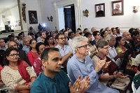 Guests in attendance at the cultural event ''Thi-thi-thara Thi-thi-thai'- An Evening of Malayalam Music', presented by Embassy of India, Washington DC on June 15.