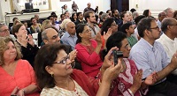 Guests in attendance at the cultural event ''Thi-thi-thara Thi-thi-thai'- An Evening of Malayalam Music', presented by Embassy of India, Washington DC on June 15.