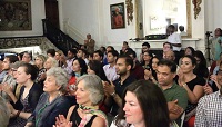 Guests in attendance at the cultural event ''Thi-thi-thara Thi-thi-thai'- An Evening of Malayalam Music', presented by Embassy of India, Washington DC on June 15.