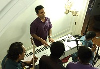 Presentation of ''Thi-thi-thara Thi-thi-thai'- An Evening of Malayalam Music' by Sajan Rajagopalan (Vocal/Keyboard), Hari Kappiyoor (Vocal/Veena), Kutty Menon (Vocal), Mahesh (Vocal), Dr. Sandhya Sukumaran (Vocal) , Liz Abraham (Vocal), Sushma Praveen (Vocal), Vijay Ganesh (Mridangam) and Anand (Flute), at Embassy of India, Washington DC on June 15.