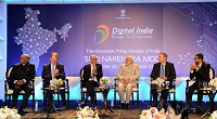 Prime Minister at Digital India Dinner in San Jose during his visit to San Jose (September 26, 2015) Photo Courtesy: Photo Division