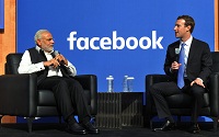 Prime Minister visits Facebook Headquarters during his visit to San Jose (September 27, 2015)