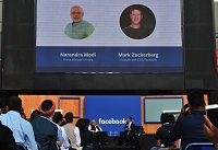 Prime Minister visits Facebook Headquarters during his visit to San Jose (September 27, 2015)