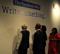 Prime Minister visits Facebook Headquarters during his visit to San Jose (September 27, 2015)