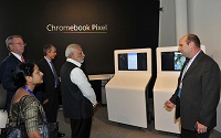 Prime Minster visits Google Headquarters during his visit to San Jose (September 27, 2015)