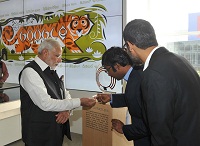 Prime Minster visits Google Headquarters during his visit to San Jose (September 27, 2015)