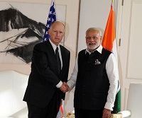 Edmund G. Brown Jr., Governor of California calls on Prime Minister in San Jose (27 September 2015)