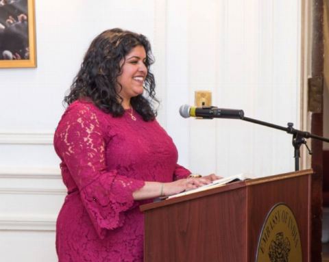 Audience participation at Author Talk and Book Signing Event by Dr. Kamal Verma at Embassy of India on January 19, 2018.