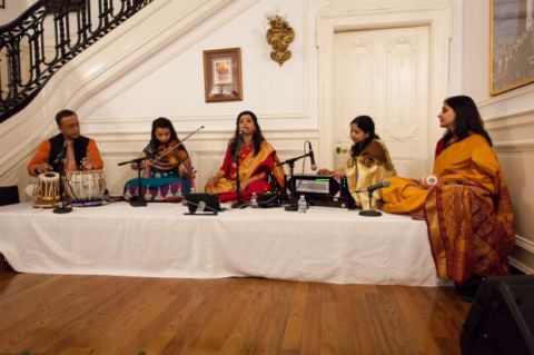 Musical performance by Aradhana School of Music at the Diwali Celebrations at the Embassy of India on November 5, 2017