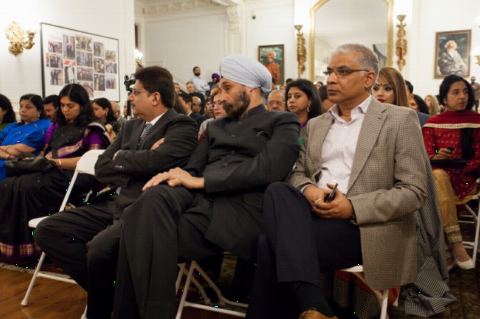 Guests in attendance at Diwali Celebrations at the Embassy of India on November 5, 2017