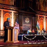 Photo 17 of A Musical Tribute to the victims of 9/11 by Dr. L. Subramaniam at Georgetown University on September 11, 2017.