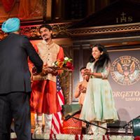 Photo 3 of A Musical Tribute to the victims of 9/11 by Dr. L. Subramaniam at Georgetown University on September 11, 2017.