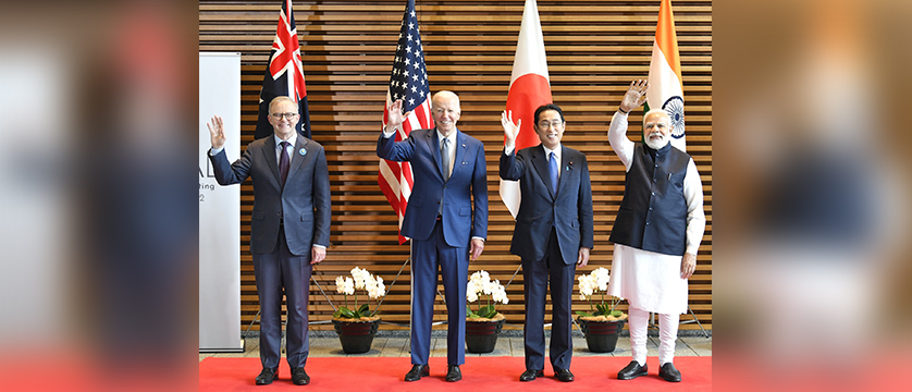  Prime Minister Shri Narendra Modi at the Quad Leaders Summit in Tokyo 