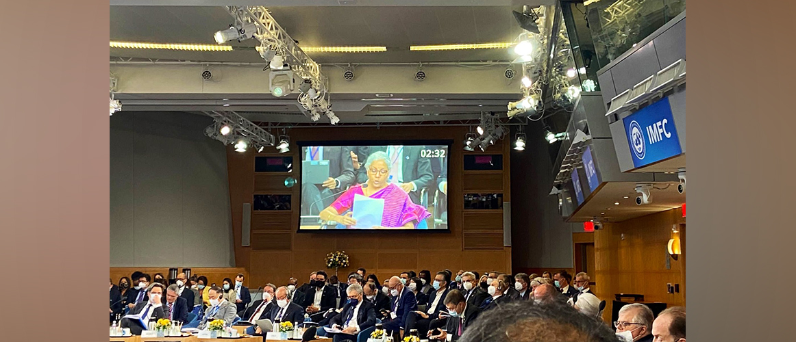  Minister of Finance and Corporate Affairs, Smt. Nirmala Sitharaman attends the Plenary Meeting of the International Monetary and Financial Committee of the IMF, in Washington D.C.