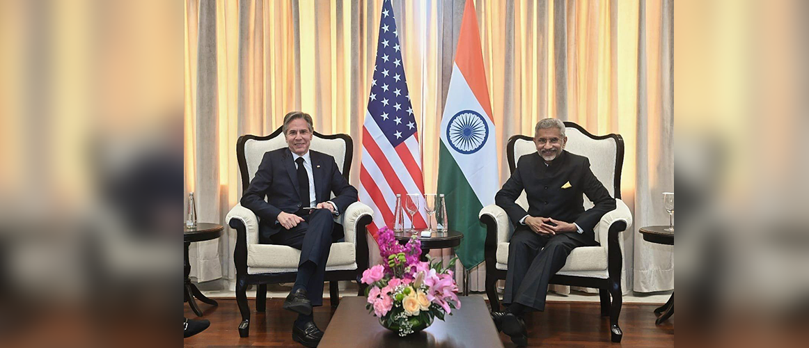  External Affairs Minister Dr. S. Jaishankar met US Secretary of State Antony Blinken on the sidelines of G20 FMM in New Delhi